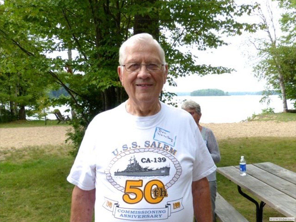 044-Don Wieselberg and the ship he sailed on while in the Navy